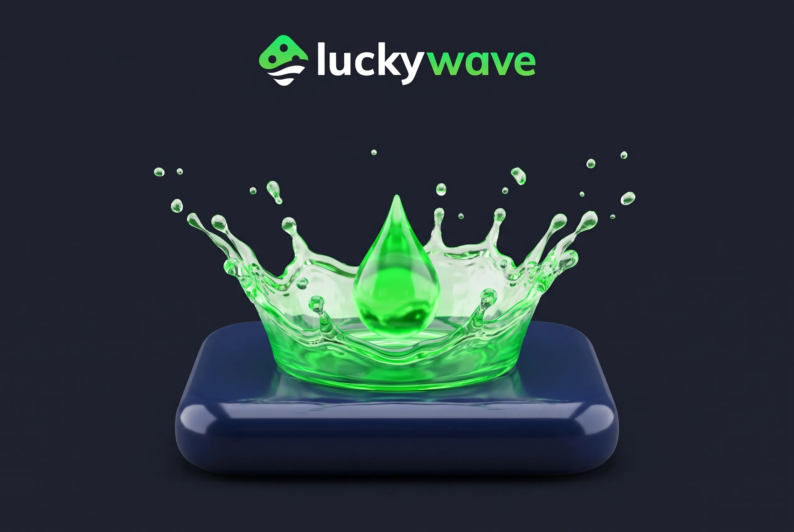 LuckyWave registration illustration